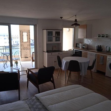 Studio Design Vue Port 2 Pas Des Canaux + Parking Sète Exterior foto