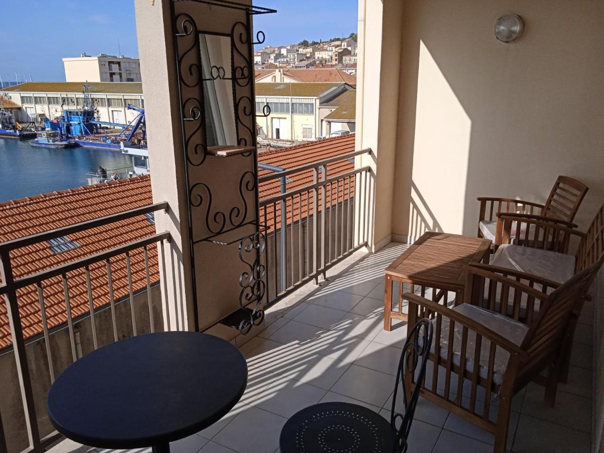 Studio Design Vue Port 2 Pas Des Canaux + Parking Sète Exterior foto
